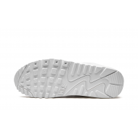 Nike Air Max 90 Leather White с мехом