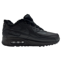 Кроссовки Nike Air Max 90 Winter Mono Black кожаные