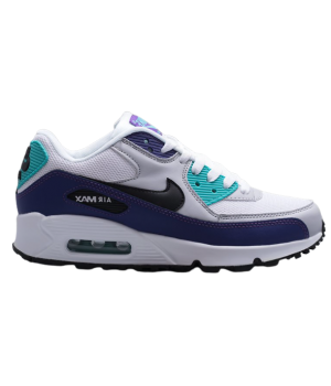 Кроссовки Nike Air Max 90 фиолетовые с белым