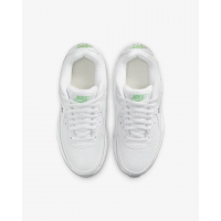 Кроссовки Nike Air Max 90 белые с логотипом