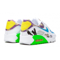 Кроссовки Nike Air Max 90 QS 'Ruohan Wang' белые