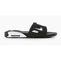 Nike Air Max 90 Slides черные с белым