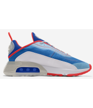 Кроссовки Nike Air Max 90 By You белые с голубым