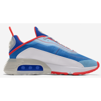 Кроссовки Nike Air Max 90 By You белые с голубым