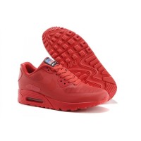  Кроссовки Nike Air Max 90 Hyperfuse красные