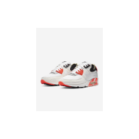 Кроссовки Nike Air Max 90 Premium белые с красным