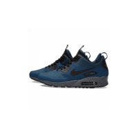 Кроссовки Nike Air Max 90 Mid Blue синие с черным