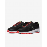 Кроссовки Nike Air Max 90 Lunar с принтом черные