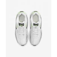 Кроссовки Nike Air Max 90 Lunar белые с зеленым